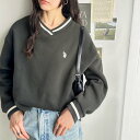 ジーラ GeeRA 【U.S.PORO ASSN.】表ピーチラインスウェット (スミクロ)