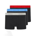 カルバン クライン Calvin Klein 3枚組ボクサーパンツ NB4002A アンダーウェア【返品不可商品】 (マルチ)