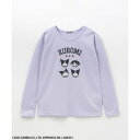 マックハウス Mac-House サンリオキャラクターズ クロミ プリント長袖Tシャツ (パープル)