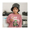 ブランシェス branshes 【WEB限定/DRC】アソートグラフィック長袖Tシャツ (ローズピンク)