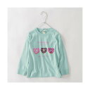 ブランシェス branshes 【WEB限定/DRC】アソートグラフィック長袖Tシャツ (ライトグリーン)