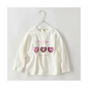 ブランシェス branshes 【WEB限定/DRC】アソートグラフィック長袖Tシャツ (オフホワイト)