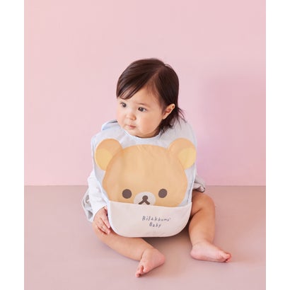 リラックマベビー Rilakkuma Baby お食事エプロン【返品不可商品】 （リラックマ／ブルー）