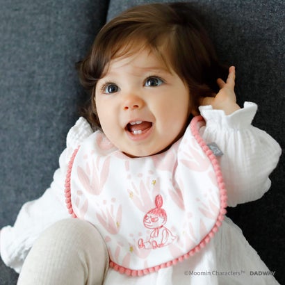 ムーミンベビー MOOMIN BABY ポンポンスタイ【返品不可商品】 （リトルミイ／ピンク）