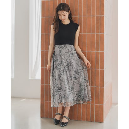 ミッシュマッシュ MISCH MASCH 2025秋冬新作 サイドレースアップニットドッキングワンピース (BLACK) ミッシュマッシュ MISCH MASCH 2025秋冬新作 サイドレースアップニットドッキングワンピース (BLACK)