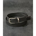 テットオム TETE HOMME エラスティックメッシュベルト (グレー)