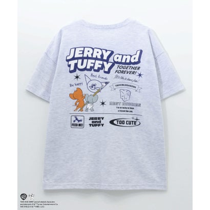 マックハウス Mac-House Tom and Jerry 胸刺繍ビッグTシャツ （オートミール）