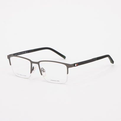 トミー ヒルフィガー TOMMY HILFIGER メガネ 眼鏡 アイウェア レディース メンズ （マットグレー/ブラック）