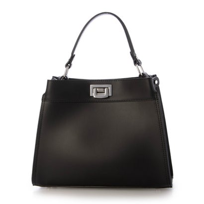 ジャンニノターロ GIANNI NOTARO レザーハンドバッグ （NERO）