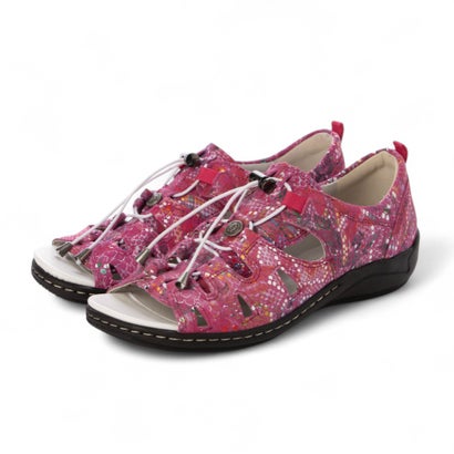 ヨーロッパコンフォートシューズ EU Comfort Shoes Waldlaufer サンダル （pink）