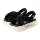 ナイキ NIKE Air Max Isla エアマックス アイラ サンダル FJ5929-002 厚底 黒 ブラック レディース (Black-White(002))