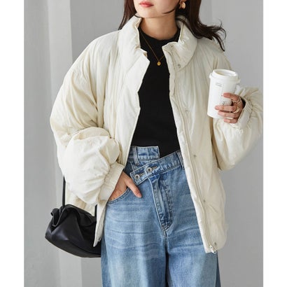 ラナン RANAN オーバーサイズモンスター中わたブルゾン （アイボリー）