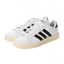 アディダス adidas スニーカー メンズ レディース グランド コート ベース2.0 JQ0525 adidas GRANDCOURT BASE 2.0 クラシック スポーツ レギュラーフィット (ブラック)
