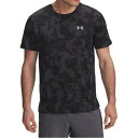 アンダーアーマー UNDER ARMOUR アンダーアーマー UNDER ARMOUR 陸上・ランニング UA LAUNCH PRINTED SHORT SLEEVE T-SHIRT メンズ 半袖シャツ (016 ANTHRACITE/BLACK/REFLEC)