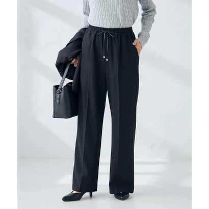 アー・ヴェ・ヴェ a.v.v ウラキモウミラクルイージーワイドパンツ （ブラック）