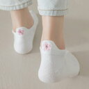 ショッピングゴー shoppinggo 靴下 ソックス 可愛いレディース 冷えとり靴下 蒸れない くつ下 socks フットウェア ショート丈 アンクルソックス ホワイト 黒白 ショート カジュアル (ホワイトC
