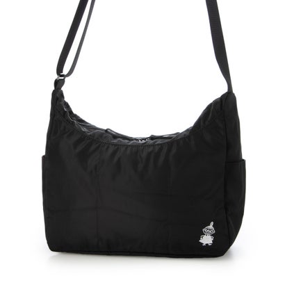 ムーミン MOOMIN ホコモモラ×リトルミイ ショルダーバッグ（ブラック）Jocomomola×moomin （BLACK）