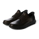 スケッチャーズ SKECHERS SLIP-INS:GARZA-GERVIN(スリップインズ:ガルザ-ガービン)レースアップスニーカー 205456 (ダークブラウン)