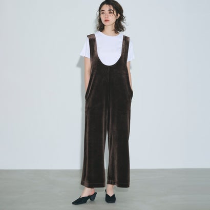 コカ coca ベロアオールインワン (Brown)