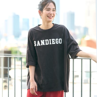 コカ coca ロゴビックTシャツ （Charcoal）