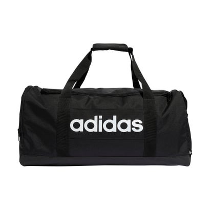 アディダス adidas アディダス adidas リニア ダッフル ミディアム KWQ26 （JD9555 ブラック/ブラック/ホ）