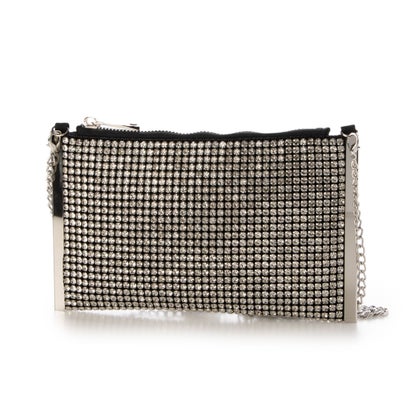 リナシメント RINASCIMENTO ビジューチェーンショルダーBAG (Argento) リナシメント RINASCIMENTO ビジューチェーンショルダーBAG (Argento)