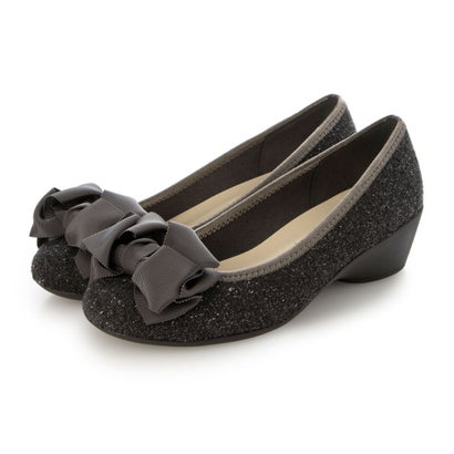 ブリジットバーキン ウォーク Bridget Birkin Walk リボンウォーキングパンプス （グレーコンビ）