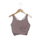 ティゴラ TIGORA レディース フィットネス スポーツブラ デザインタックブラ TR-3F2605UB (GYSP)