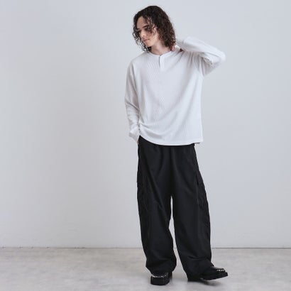 ティーケー タケオ キクチ tk.TAKEO KIKUCHI ワッフルヘンリーカットソー （アイボリー(004)）