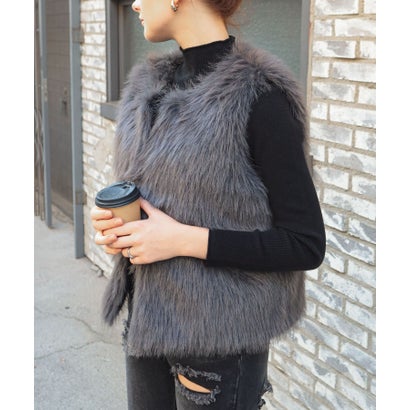 ミージェーン me Jane ファーベスト （チャコールグレー）