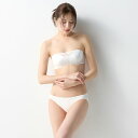 アモスタイル バイ トリンプ AMOSTYLE BY Triumph Daily Plus AMOSTYLE バンドゥ ブラジャー(ストラップ取り外し可)&ショーツセット レースシック(Eカップ) AMST1527 WHUD + Mini JX (ホワイ【返品不可商品】