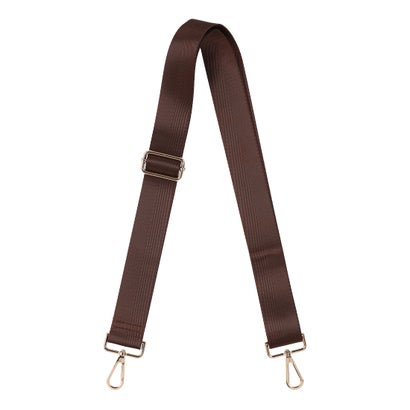 ビアデルトリトーネ Via Del Toritone 幅3.8? 付け替え用 ショルダーストラップ （チョコ）