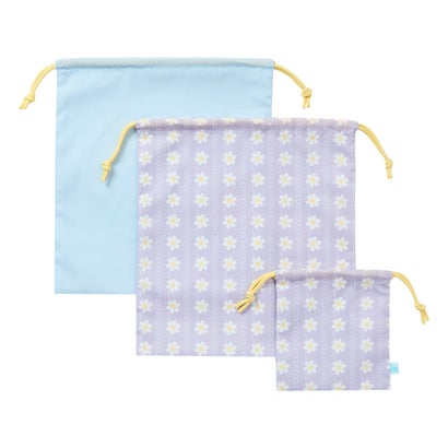 ディーバイダッドウェイ D by DADWAY きんちゃく3枚セット （フラワーレース）