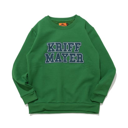 クリフ メイヤー KRIFF MAYER 裏起毛クルー(KM) （GREEN）