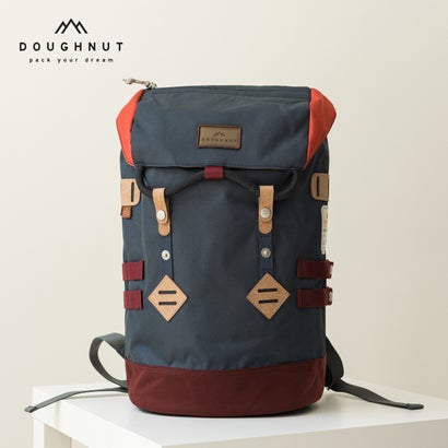 ドーナツ DOUGHNUT バックパック リュック デイパック レディース A4 軽量 COLORADO HAPPY CAMPER 19L トレッキング アウトドア 旅行 山登り ポリエステルPND10406501DT （ブルー）