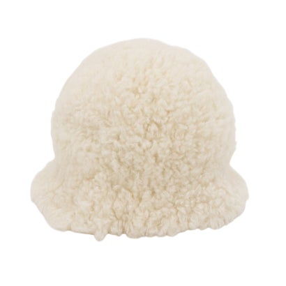 シー C-cie- A1236 KNIT FUR HAT （ホワイト）