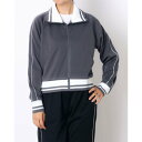 ティゴラ TIGORA レディース 長袖ジャージジャケット クロップドトラックジャケット TR-9A2515JJ (チャコールグレー)