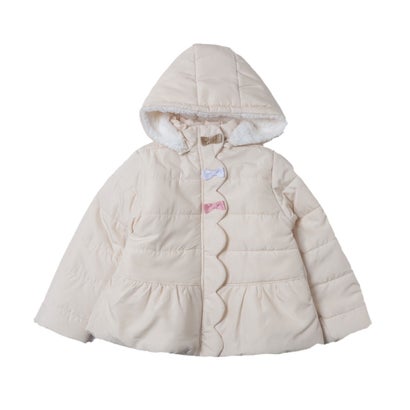 シ・シュ・ノン Si・Shu・Non スカラップナカワタジャケット （ベージュ）