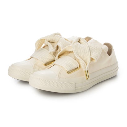 コンバース CONVERSE オールスター リボンレース スリップ OX （アイボリー）