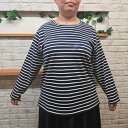 アルディラ AL・DI・LA 【洗える】メッセージ入りボーダーTシャツ (52-ネイビー)