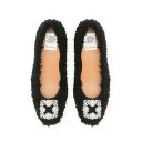【25AW】エマ フランシス Emma Francis ボア ビジュー パンプス (ブラック ボア)