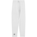 アンブロ umbro アンブロ umbro サッカー ストレッチインナーロングパンツ UAS9312PB (WH00 ホワイト)