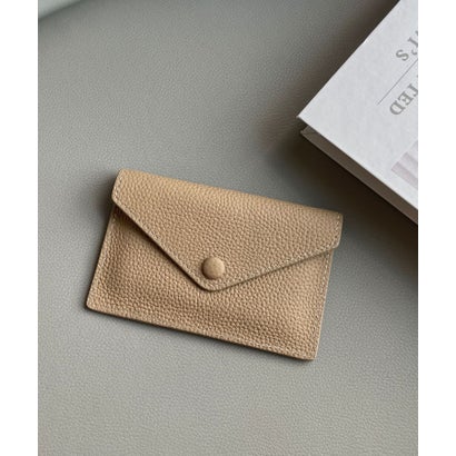 セットアップセブン SETUP7 シュリンクレザーフラグメントケース KNF （ベージュ）(4)