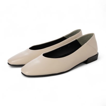 パラディクルール PARADIS COULEUR キルティングインソールプレーンパンプス （アイボリー）