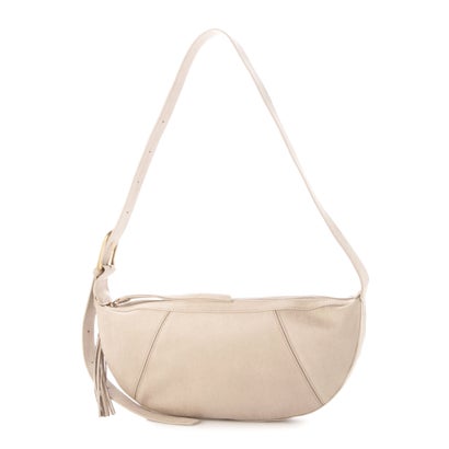 カシュカシュ cache cache スエードフリンジ引手ショルダー （BE）