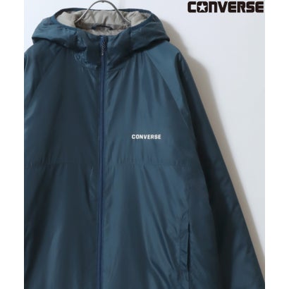 コンバース CONVERSE 【軽量/吸湿発熱/撥水】薄中綿パッカブルファイバーダウンジャケット マウンテンパーカー ブルゾン 中綿フーディ メンズ レディース アウター 収納袋付き