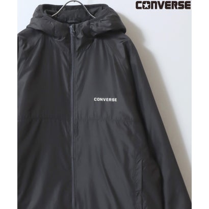 コンバース CONVERSE 【軽量/吸湿発熱/撥水】薄中綿パッカブルファイバーダウンジャケット マウンテンパーカー ブルゾン 中綿フーディ メンズ レディース アウター 収納袋付き