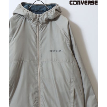 コンバース CONVERSE 【軽量/吸湿発熱/撥水】薄中綿パッカブルファイバーダウンジャケット マウンテンパーカー ブルゾン 中綿フーディ メンズ レディース アウター 収納袋付き