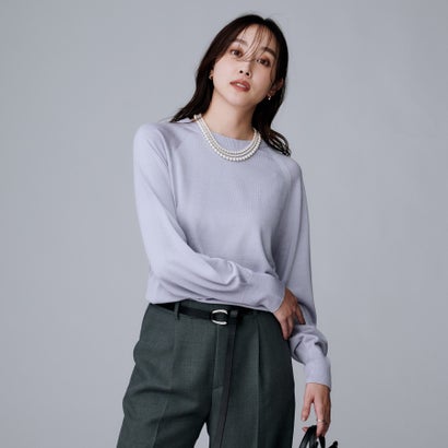 アンタイトル UNTITLED レーヨン混 コクーンニット （ラベンダー(080)）