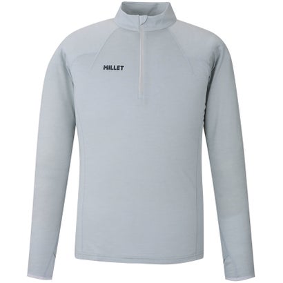 ミレー MILLET ミレー MILLET アウトドア UBIC WOOL ZIP LS M MIV03183 （N7372 SILVER）